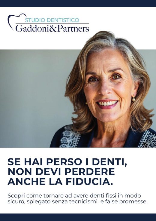 Copertina della guida: Se hai perso i denti, non devi perdere anche la fiducia